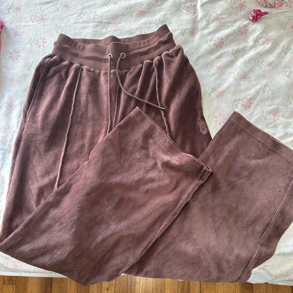 Corduroy Wide Leg Pants